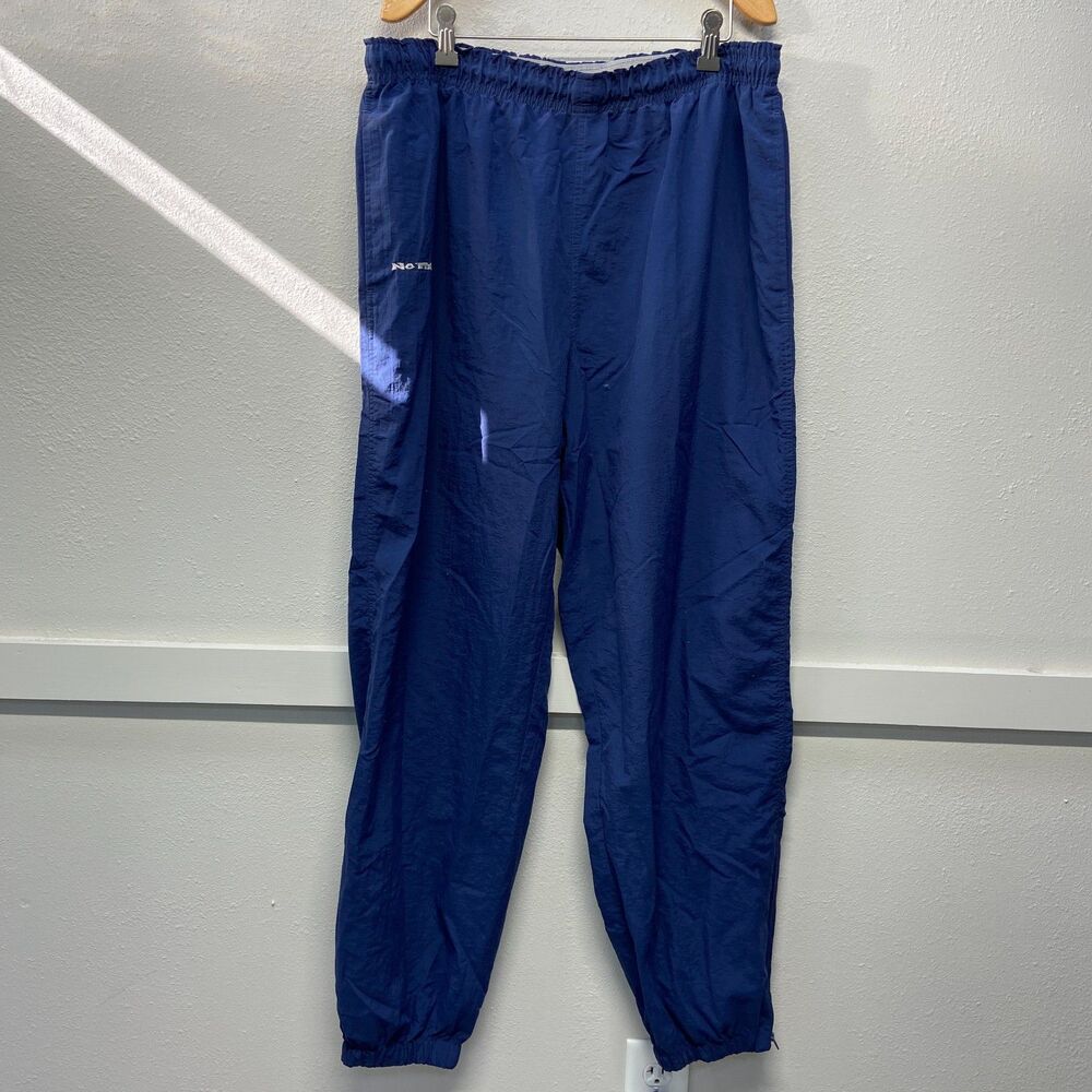 VTG No Fear Blue Track Pants Men's Sz XL